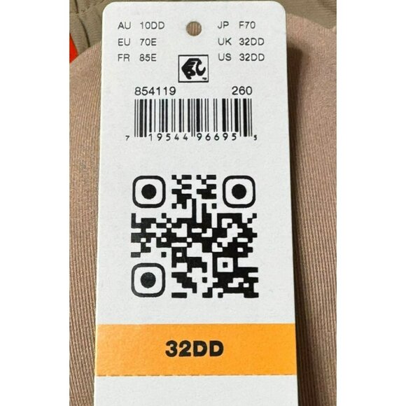 NWT Wacoal 854119 32DD Red Carpet Strapless Underwire Bra optional strap Roebuck - Picture 3 of 10